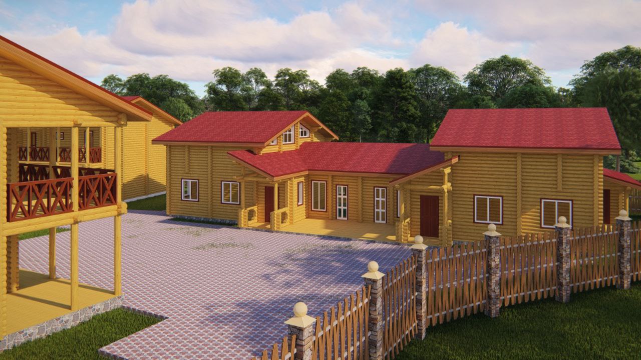 Турбаза-Банный комплекс — турбаза ручной рубки, фото 17